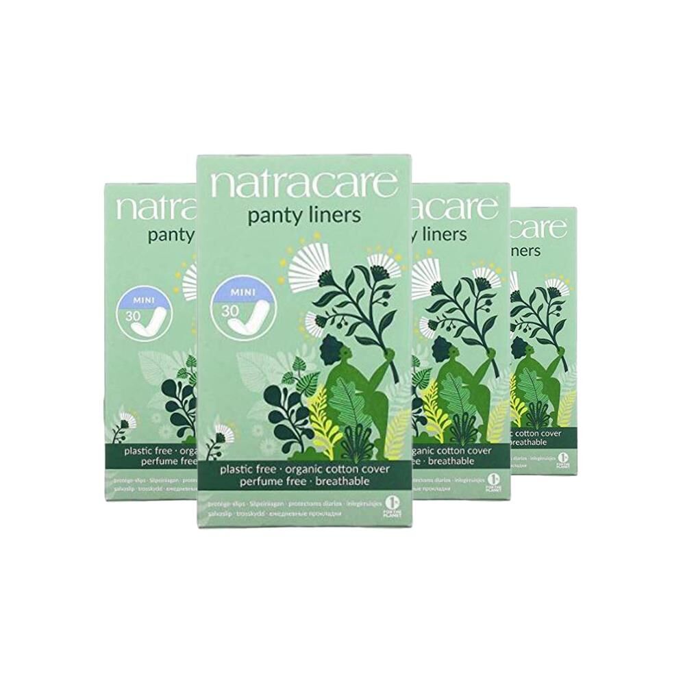 Natracare Mini Panty Liners Breathable 30 Adet x 4