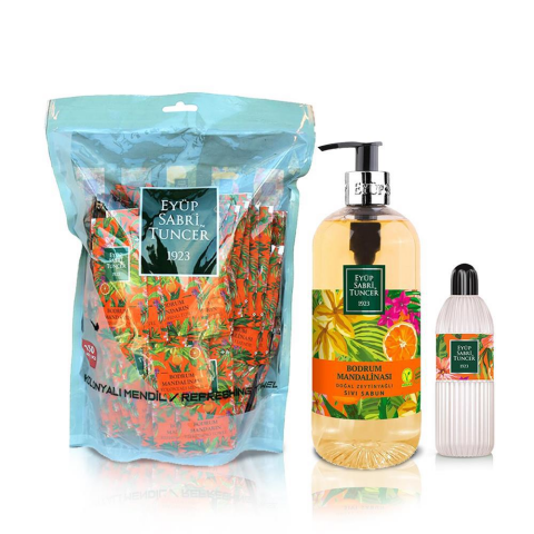 Eyüp Sabri Tuncer Bodrum Mandalinası Kolonya Set