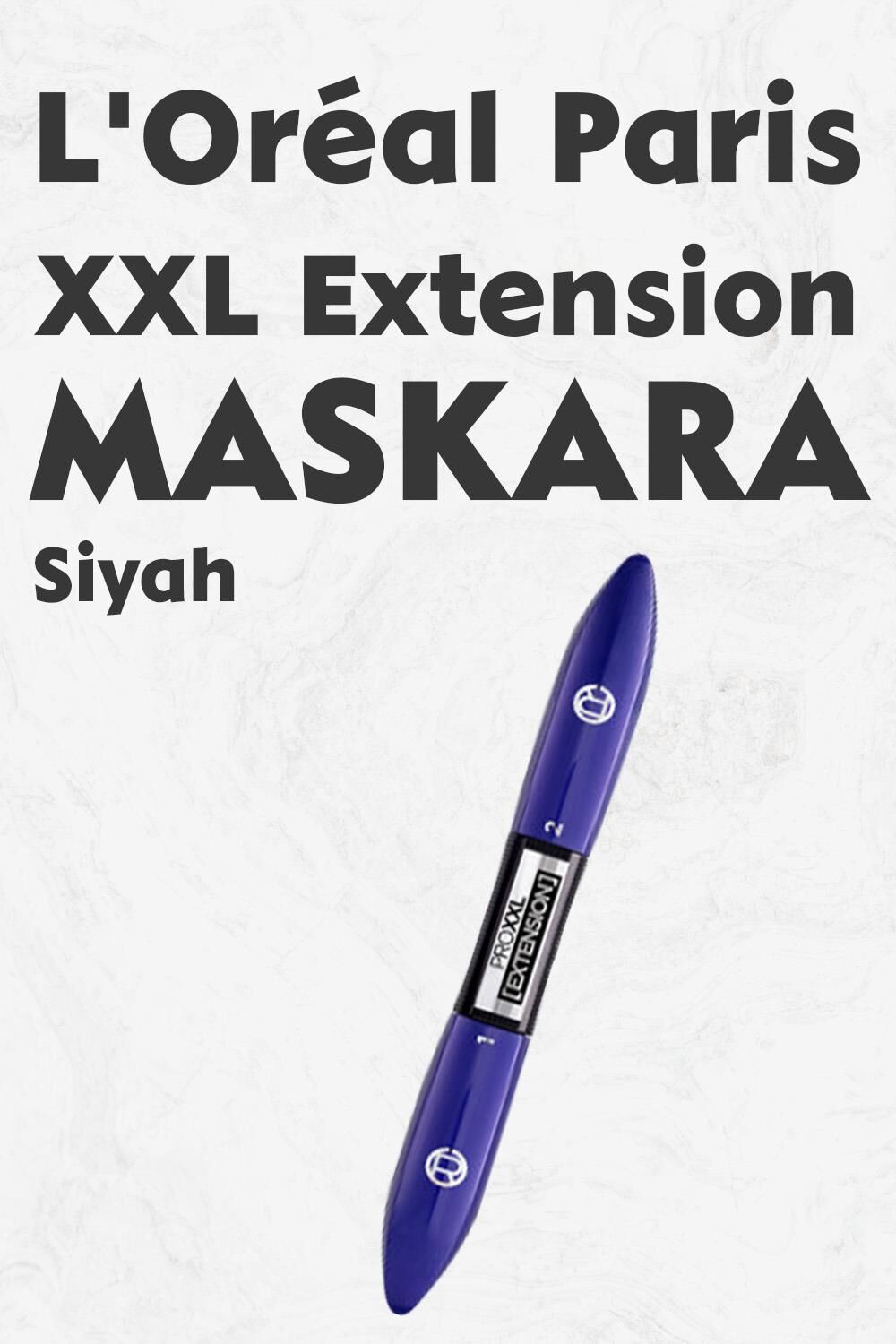 Loreal Paris Pro XXL Extension Maskara Siyah