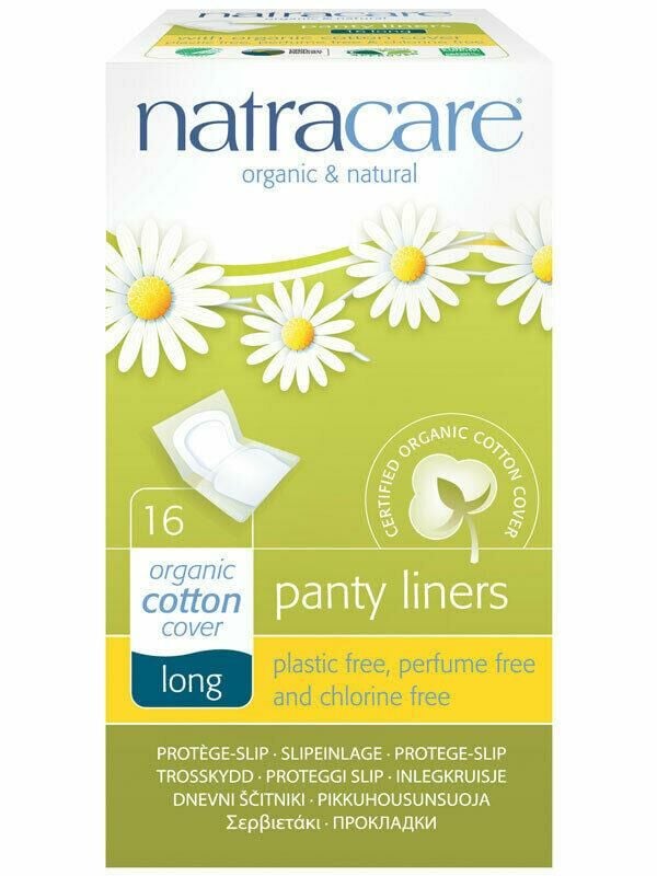 Natracare Organic Cotton Cover Long 16 Adet