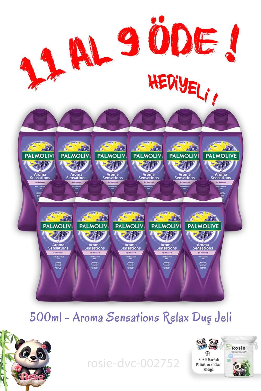 11 Al 9 Öde Aroma Sensations Relax Duş Jeli 500 Ml