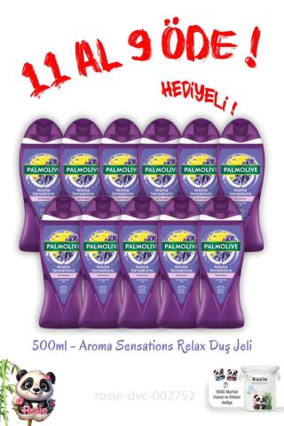 11 Al 9 Öde Aroma Sensations Relax Duş Jeli 500 Ml