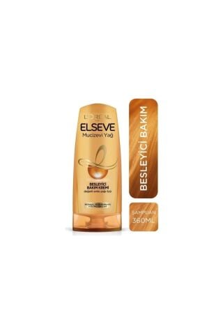 Elseve Loreal Saç Kremi Mucizevi Yağ Amla 360 Ml