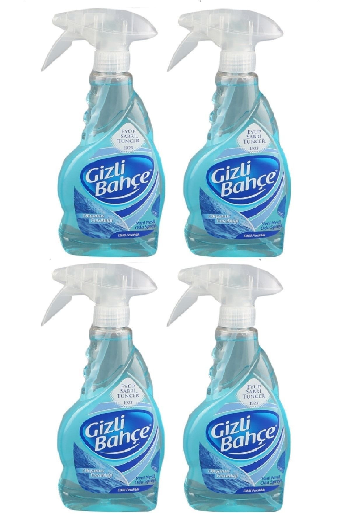 Eyüp Sabri Tuncer Gizli Bahçe Yeni Nesil Oda Spreyi Okyanus Ferahlığı 500 Ml X 4 Adet