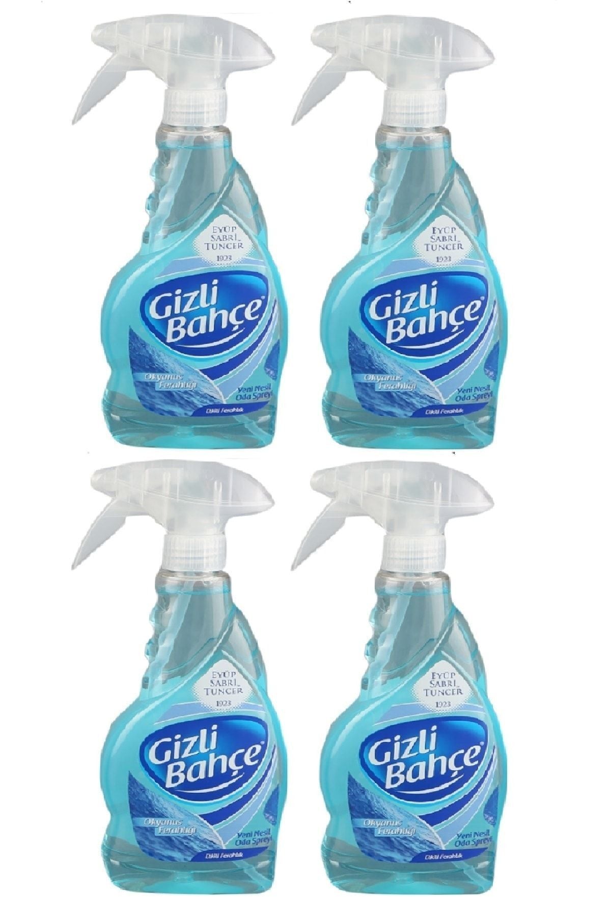 Eyüp Sabri Tuncer Gizli Bahçe Yeni Nesil Oda Spreyi Okyanus Ferahlığı 500 Ml X 4 Adet