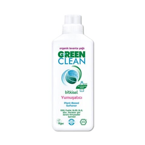 Green Clean Bitkisel Çamaşır Yumuşatıcı Lavanta Yağlı 1000 ml
