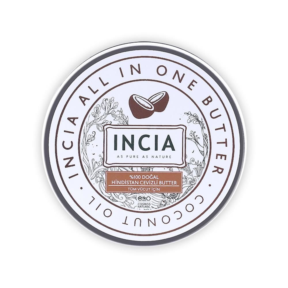 Incia Doğal Hindistan Cevizli Butter 50 ml