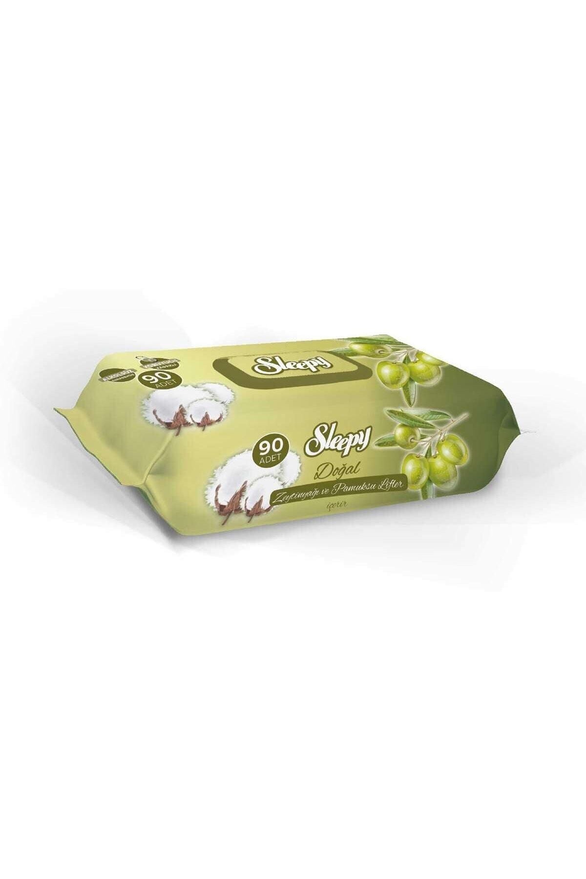 Sleepy Zeytinyağlı Islak Havlu 12x90 Lı 1080 Yaprak
