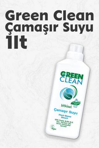 U Green Clean Bitkisel Çamaşır Suyu 1 L