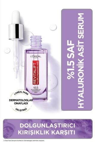 L'Oreal Paris Revitalift Clinical Spf 50+ Yüz Güneş Kremi 50ml &revitalift Filler %1.5 Saf Hyaluronik Asit Serum