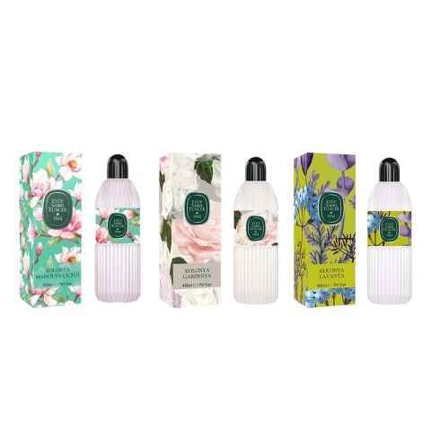 Eyüp Sabri Tuncer Kolonya Manolya Çiçeği, Gardenya ve Lavanta Pet Şişe 400 ML