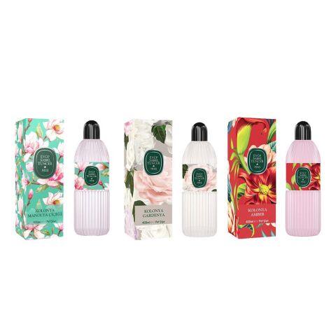 Eyüp Sabri Tuncer Kolonya Manolya Çiçeği, Gardenya ve Amber Pet Şişe 400 ML