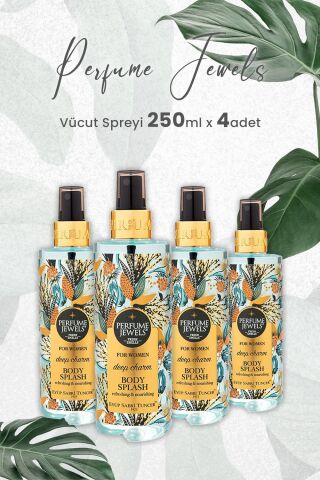 Eyüp Sabri Tuncer Deep Charm 250 ML x 4 Adet