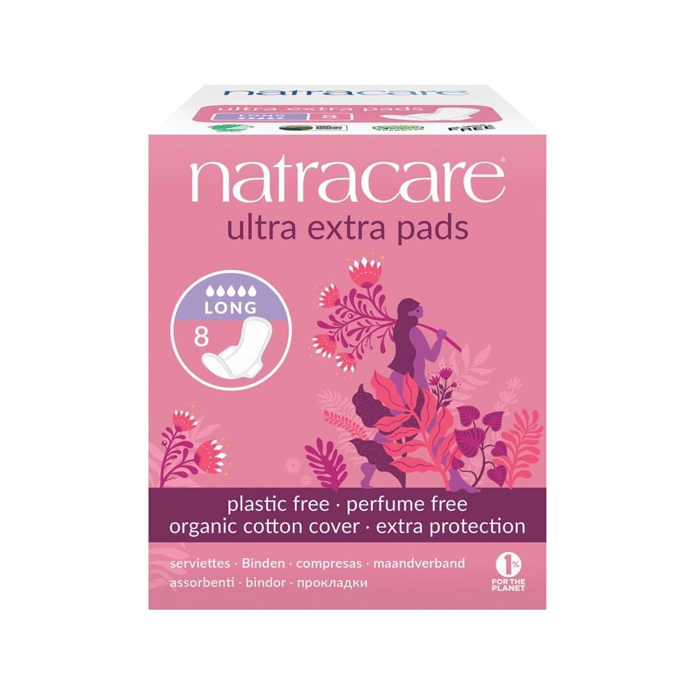 Natracare Ultra Ekstra Ped Long 8 Adet