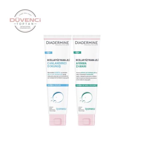 Düvenci Toptan Diadermine Micellar Yıkama Jeli Seti 3