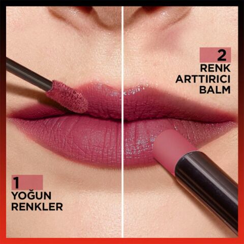 Loreal Paris Infaillible 24H Kalıcı Likit Ruj & Balm 213 Toujours Teaberry