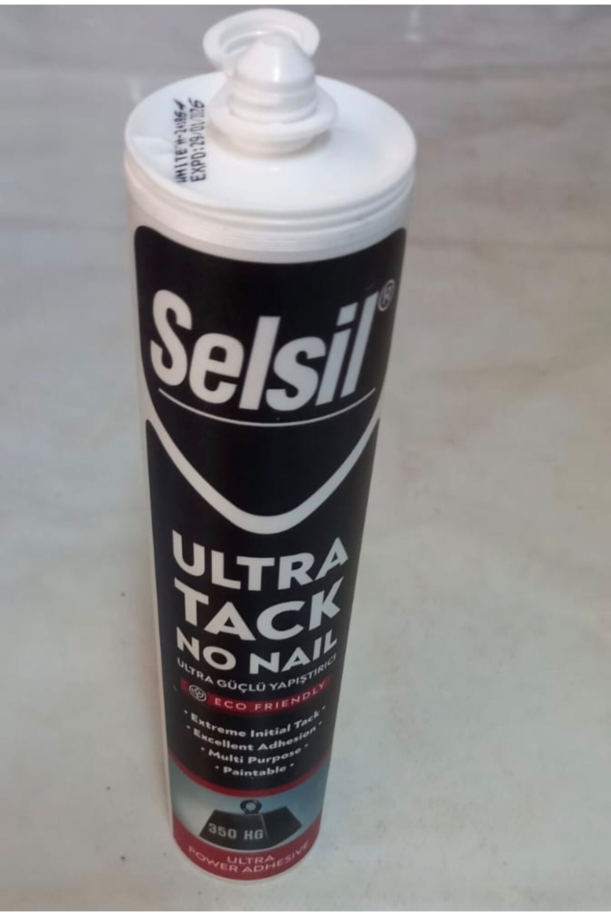 Selsil Korniş Yapıştırıcı Ultra Tack No Nail Ultra güçlü yapıştırıcı 290 ml