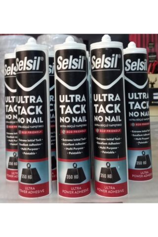 Selsil Korniş Yapıştırıcı Ultra Tack No Nail Ultra güçlü yapıştırıcı 290 ml