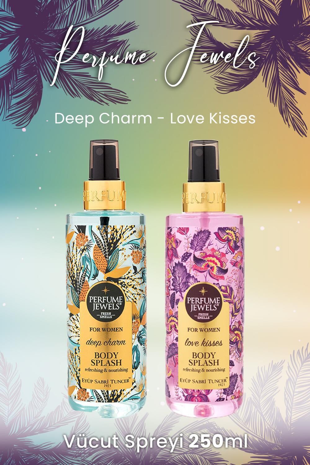 Eyüp Sabri Tuncer Deep Charm 250 ml ve Love Kisses 250 ml