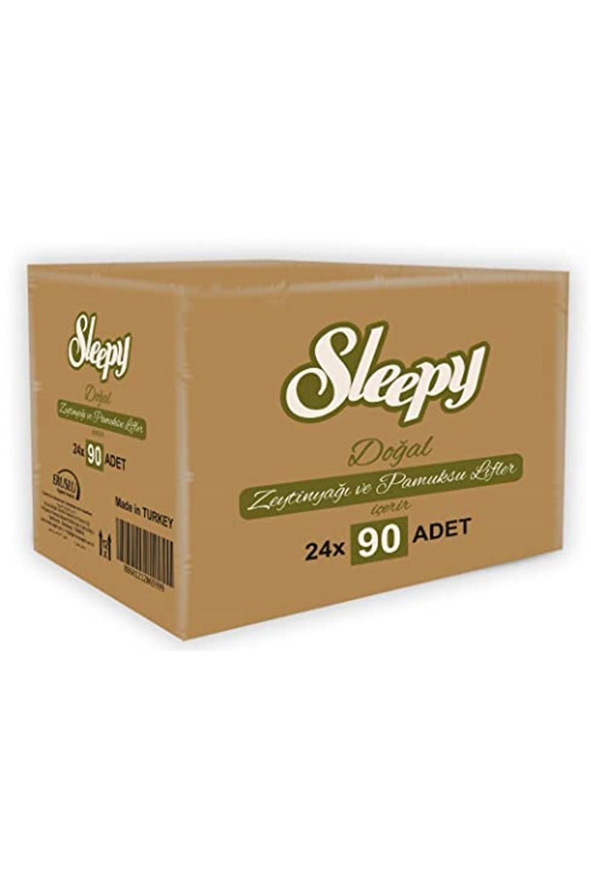 Sleepy Zeytinyağlı Islak Havlu 24x90 Lı