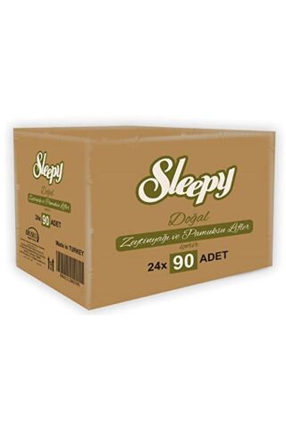 Sleepy Zeytinyağlı Islak Havlu 24x90 Lı