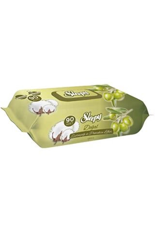 Sleepy Zeytinyağlı Islak Havlu 24x90 Lı