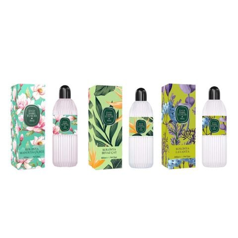 Eyüp Sabri Tuncer Kolonya Manolya Çiçeği, Beyaz Çay ve Lavanta Pet Şişe 400 ML