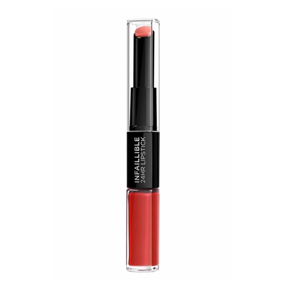 Loreal Paris Infaillible 24H Kalıcı Likit Ruj & Balm 506 Red Infaillible
