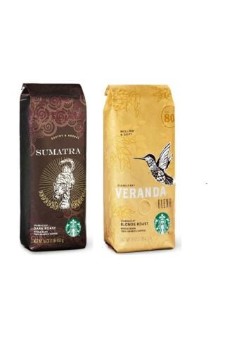 Starbucks Veranda ve Sumarta Çekirdek Kahve 250 Gr X 2