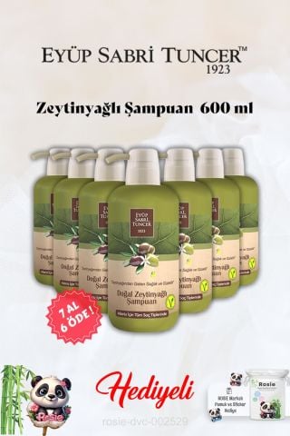 Şampuan Zeytinyağlı Eyüp Sabri 7 AL 6 ÖDE ve Rosie Hediye