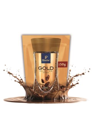 Tchibo x3 Gold Selection Çözünebilir Kahve 150 gr ve Pamuk