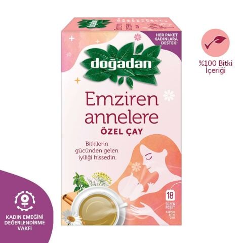 Doğadan Emziren Annelere Özel Bitki Çayı 18'li