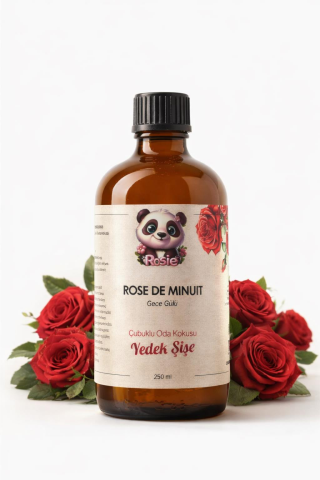 Rosie Rose de Minuit Çubuklu Oda Kokusu Yedek Şişe 250 ml – Gece Gülü Aromalı Yedek Şişe