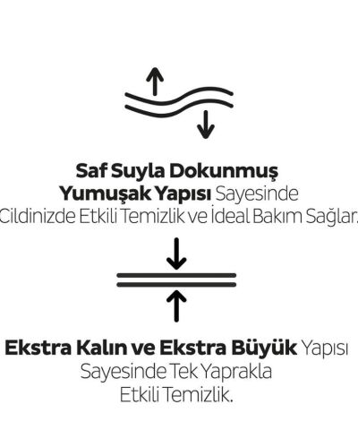 Sleepy Yetişkin ve Bebek Vücut Temizleme Havlusu 50 x 2 (100 yaprak) ve Rosie hediye