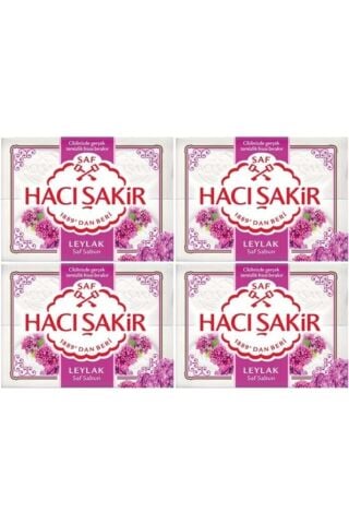 Hacı Şakir Leylak Kalıp Sabun 600 gr X 4 Adet