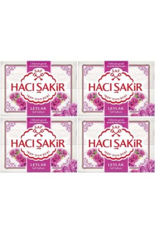 Hacı Şakir Leylak Kalıp Sabun 600 gr X 4 Adet