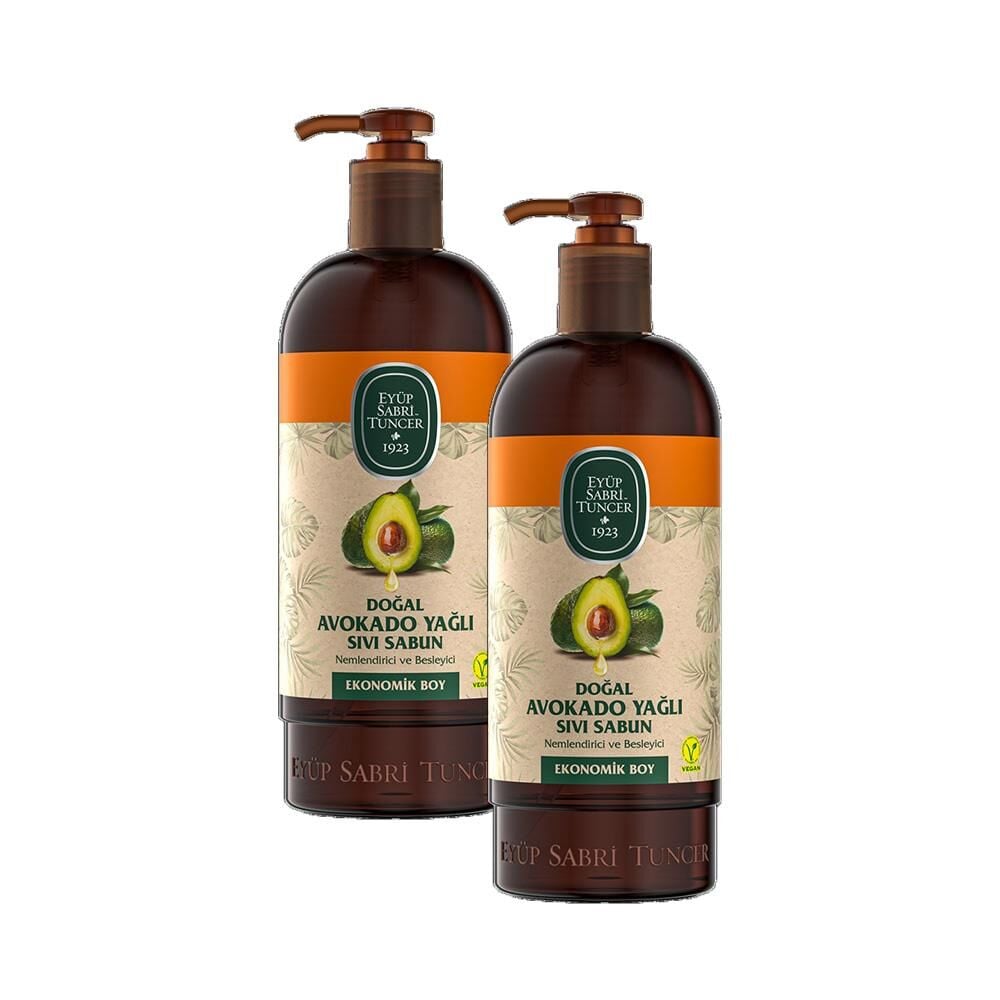 Eyüp Sabri Tuncer Sıvı Sabun Doğal Avokado Yağlı 750 ml x 2