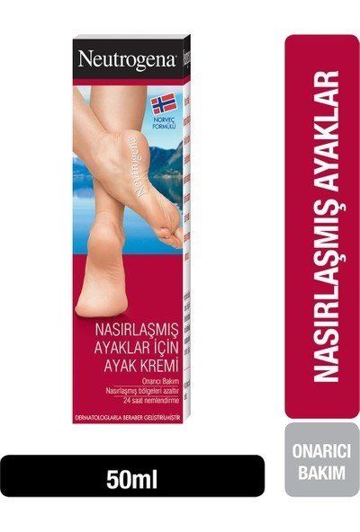 Neutrogena Norveç Formülü Nasırlaşmış Ayaklar için Ayak Kremi 50 Ml