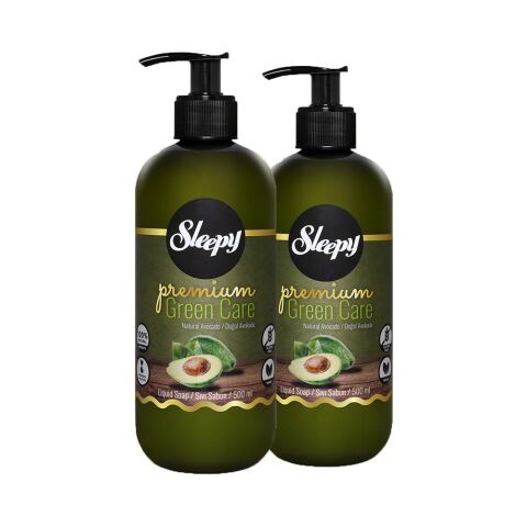 Sleepy Premium Green Care Sıvı Sabun Avokado 500 ml x 2
