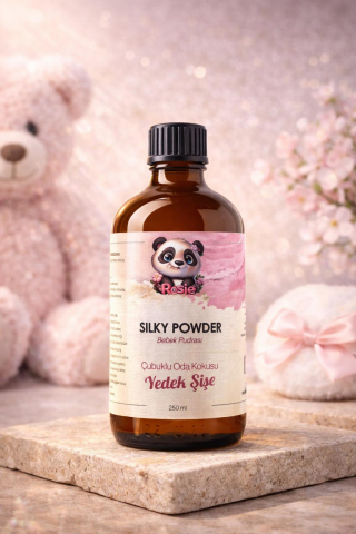 Rosie Silky Powder Çubuklu Oda Kokusu Yedek Şişe 250 ml – Pudramsı Ortam Kokusu, Reed Diffuser, Refill
