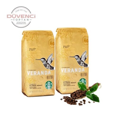 Düvenci Toptan Starbucks Veranda Arabica 250 gr Çekirdek Kahve 2 Adet