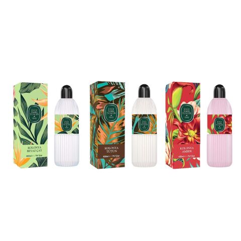 Eyüp Sabri Tuncer Kolonya Beyaz Çay, Tütün ve Amber Pet Şişe 400 ML