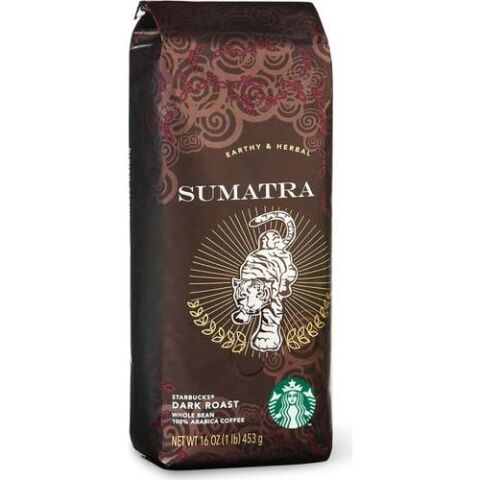 Starbucks Sumatra 250 gr Çekirdek Kahve