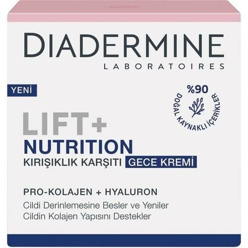 Diadermine Nutrition Kırışıklık Karşıtı Gece Kremi 50 ml