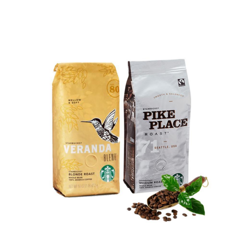 Düvenci Toptan Starbucks Pike Place ve Veranda Çekirdek Kahve 250 Gram 2 Adet