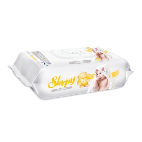 Sleepy Sensitive 90'lı Islak Mendil