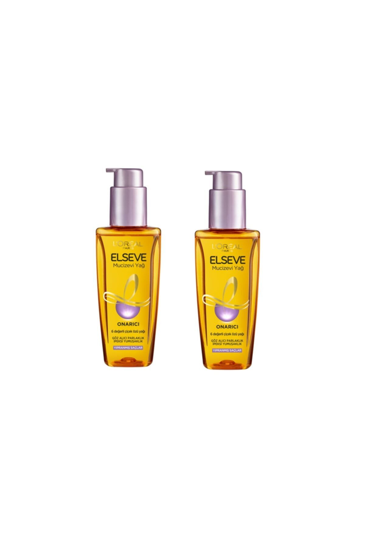 Elseve Yıpranmış Saçlar Için Mucizevi Saç Bakım Yağı 100 ml + 100 ml 2 Adet 22935407