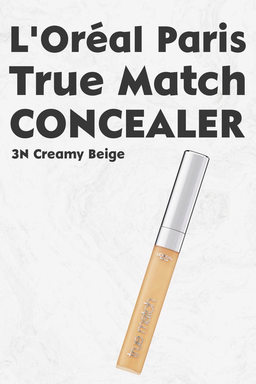 Loreal Paris True Match Concealer 3N Creamy Beige