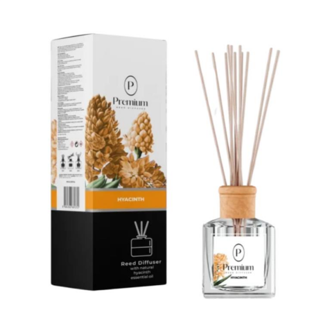 Premium Reed Diffuser Hyacinth (Sümbül) Oda Kokusu 100 ml