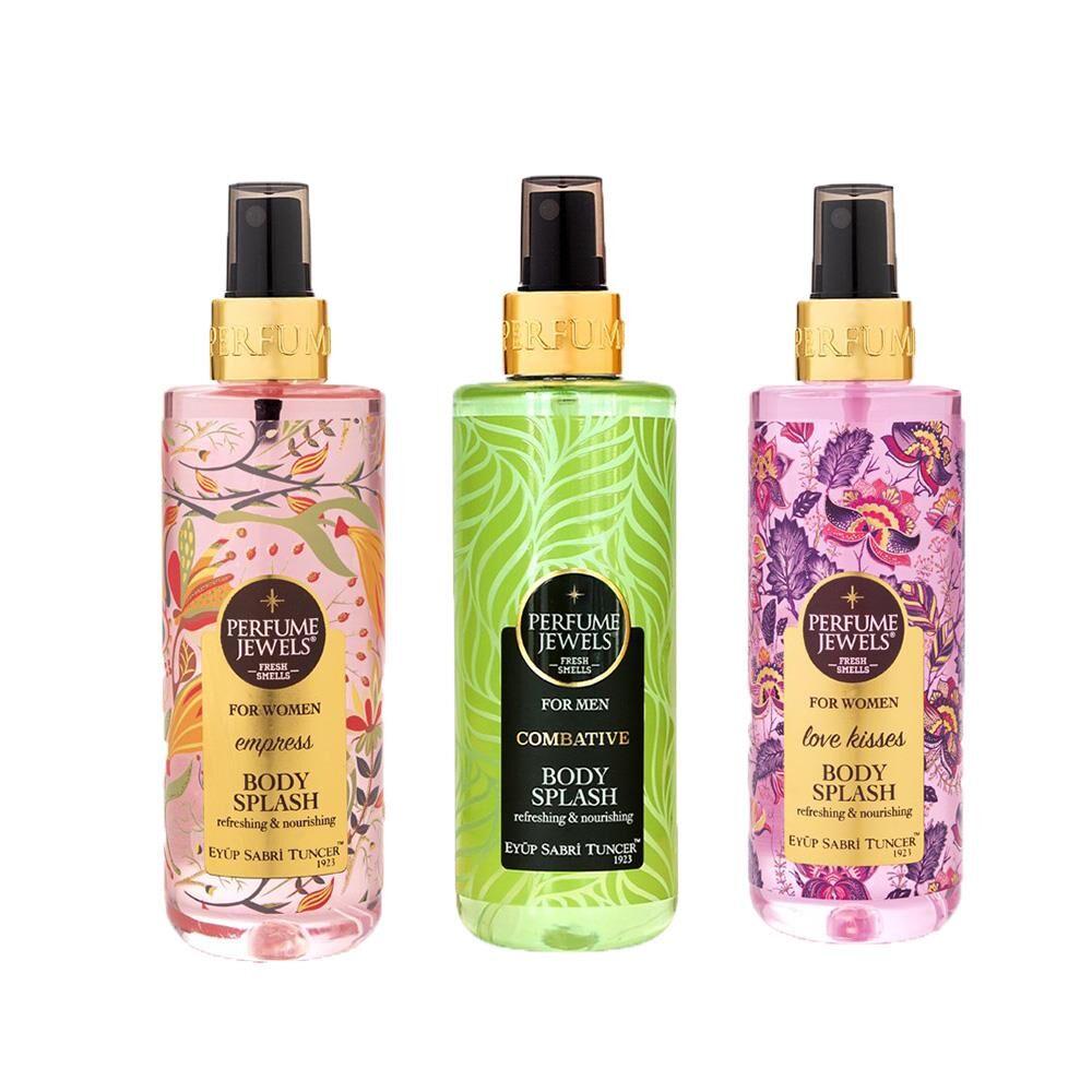 Eyüp Sabri Tuncer Vücut Spreyi Empress, Combative ve Love Kisses
